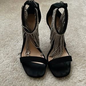 Schutz Diamond Fringe shoes